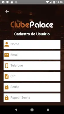 Clube Palace android App screenshot 5